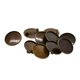 thumbnail image 1 of 10 piezas de broche de 25 mm que hacen bandejas de ajuste de bisel de cabujón en blanco para placa bronce, 1 of 5