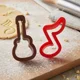 thumbnail image 2 of Set 2 Moldes Cortador Galletas Guitarra y Nota Musical 10cm, 2 of 5