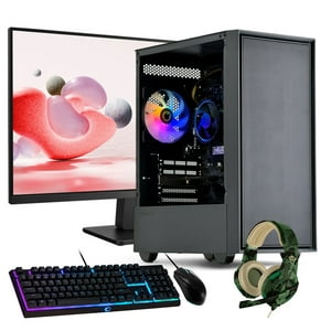 Hyperpc.Cl - Pc Gamer + Monitor 24 + Perif: Amd Ryzen 5 5700G 32Gb 1Tb Vega Wifi