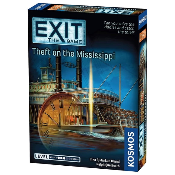 Juego de escape Thames & Kosmos EXIT: Theft on The Mississippi