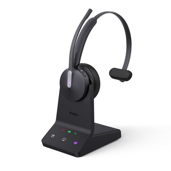 Auricular Yealink WH64 DECT Bluetooth Alcance 185m Mono Teams