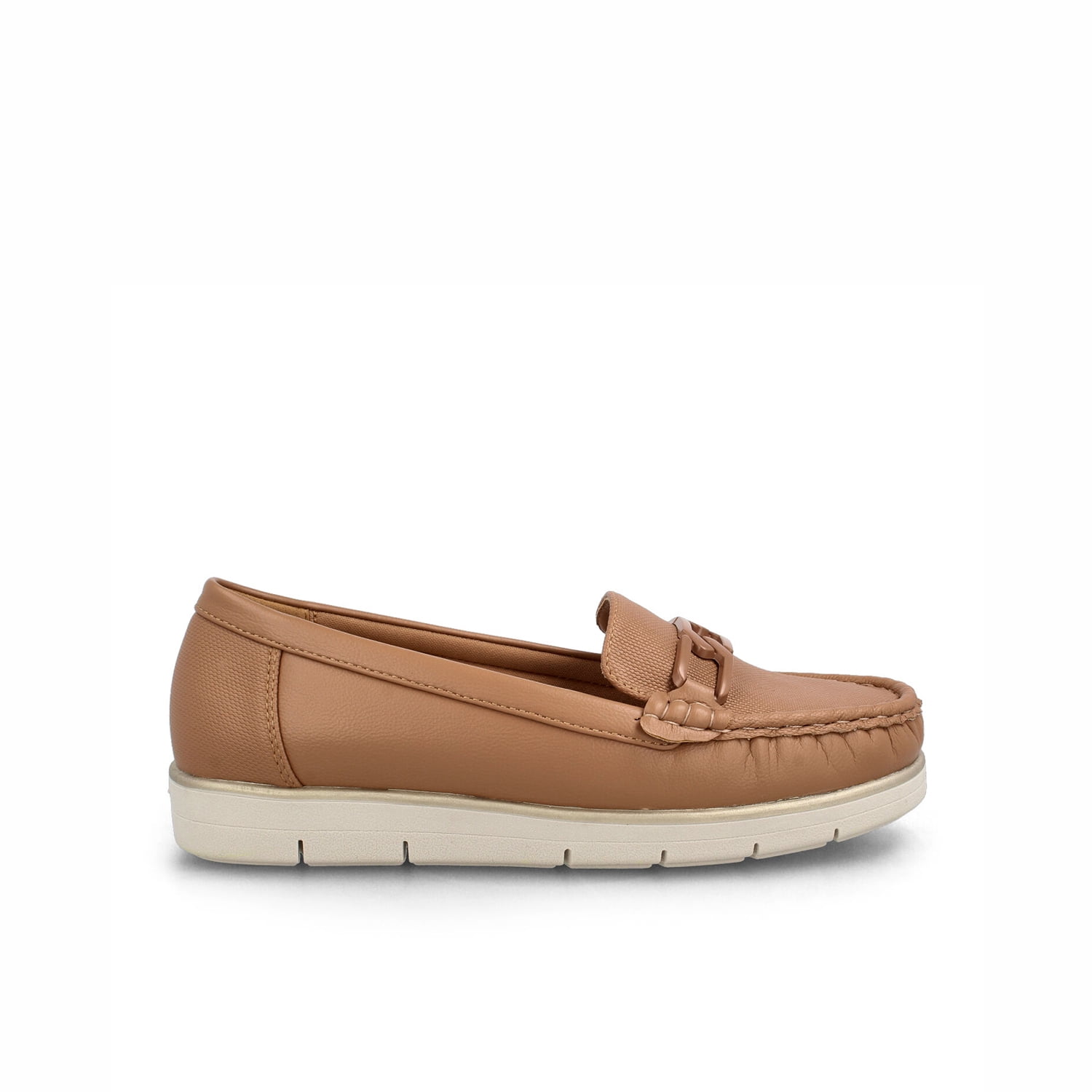 Mocasin Mujer Bata Flipi Camel