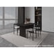 thumbnail image 1 of Mesa De Comedor Beijing 6 Puestos Wengue 74,6x160x90 Cm, 1 of 16