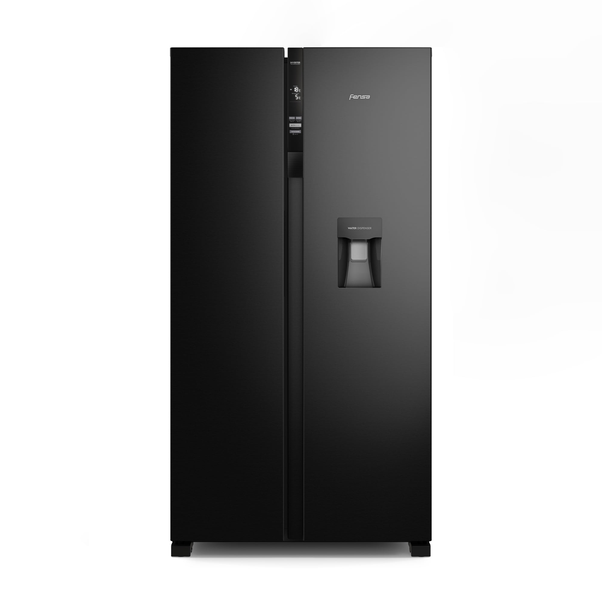 Refrigerador Fensa 436L No Frost Side By Side Sfx440B Negro