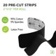 thumbnail image 4 of Cinta kinesiológica JB Tape 80 tiras precortadas de 25 cm, color negro, 4 of 9