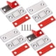 thumbnail image 1 of Magnetic Catch Jiayi, ultrafino, para puerta de armario, paquete de 4, 1 of 8