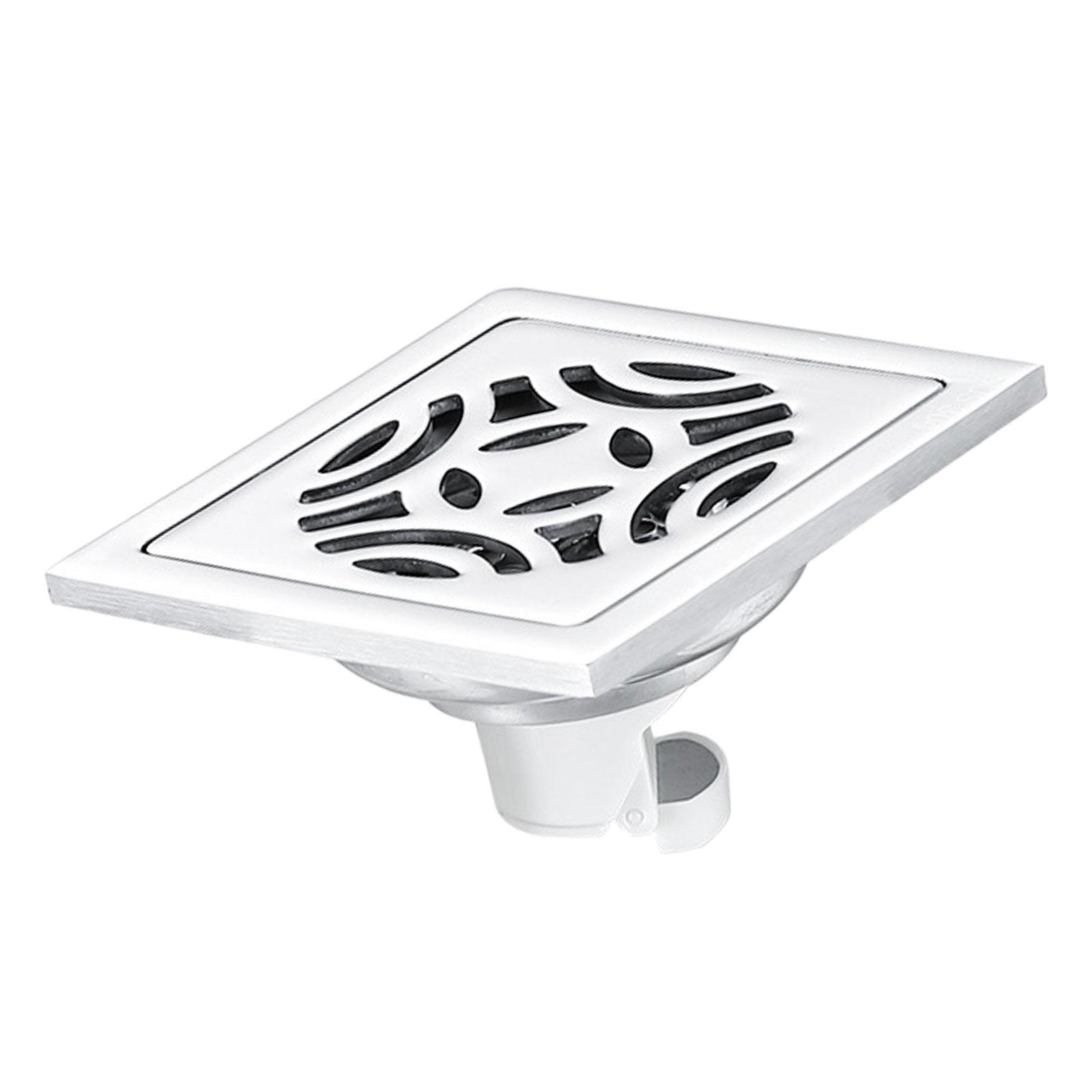 Magideal - Desagüe De Ducha Antiolor Desagüe De Suelo Inodoro Ducha Preventor De Reflujo, Colador De Núcleo De Alcantarillado Adecuado Para Tubería De 50/75Mm De , Blanco