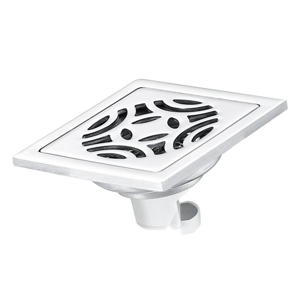 Desagüe de ducha antiolor desagüe de suelo inodoro ducha preventor de reflujo, colador de núcleo de alcantarillado adecuado para tubería de 50/75mm de , blanco