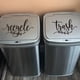 thumbnail image 3 of 1 Sheet, Trash Can Text Vinyl Sticker Diy Pvc Home Decoration Accessories Vinyl Self Adhesive Wallpaper, 3 of 4