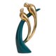 thumbnail image 4 of Art Lover Bird Statue Esculturas De Decoración Del Hogar Decoraciones De Boda 14x7x27cm, 4 of 5