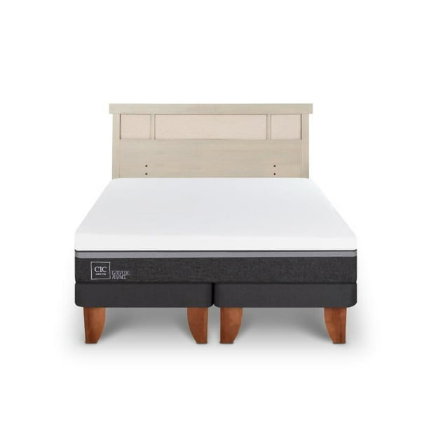 Cama Europea Europea Ortopedic Advance King Respaldo Dublin King Base Dividida