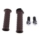 thumbnail image 3 of 7/8 '' 22mm Motorycle Manillar Diamond Throttle Garras Para El Extremo De La Barra Marrón, 3 of 5