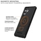 thumbnail image 5 of Funda Rokform Rugged Series para Galaxy S23 Ultra, color negro, 5 of 9