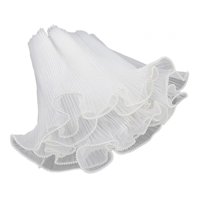 Magideal - Papel De Malla Para Envolver Flores, Suministros Para Envolver Regalos, Material, Decoración De Embalaje De Flores Para Cumpleaños, Día De San Valentí Blanco