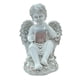 thumbnail image 1 of Jardín Ángel Estatua Luz De Energía Solar Escultura Al Aire Libre Adorno De Césped Niño, 1 of 3