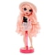 thumbnail image 3 of Rainbow High Pacific Coast Bella Parker- Muñeca de moda rosa con 2 trajes de diseñador, juegos de accesorios para la piscina, piernas intercambiables, juguetes para niños, gran regalo para edades 6-12, 3 of 3