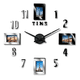 thumbnail image 1 of Reloj De Pared Y Cuadros Para Fotografías Mural 3d Moderno, 1 of 5