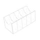 thumbnail image 3 of Organizador De Cinturones Armario Transparente Estante Para Cinturones Para El Hogar Para Cosméticos Pulseras Relojes 5 Compartimentos, 3 of 5