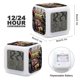 thumbnail image 2 of Transformers Uno theme 7 colors Alarm Clock Digital LED Alarm Clock Gifts for kids friends family, 2 of 6