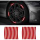 thumbnail image 1 of Stickers Reflectantes Rueda Auto PACLVIO Rojo 20 Unidades, 1 of 3