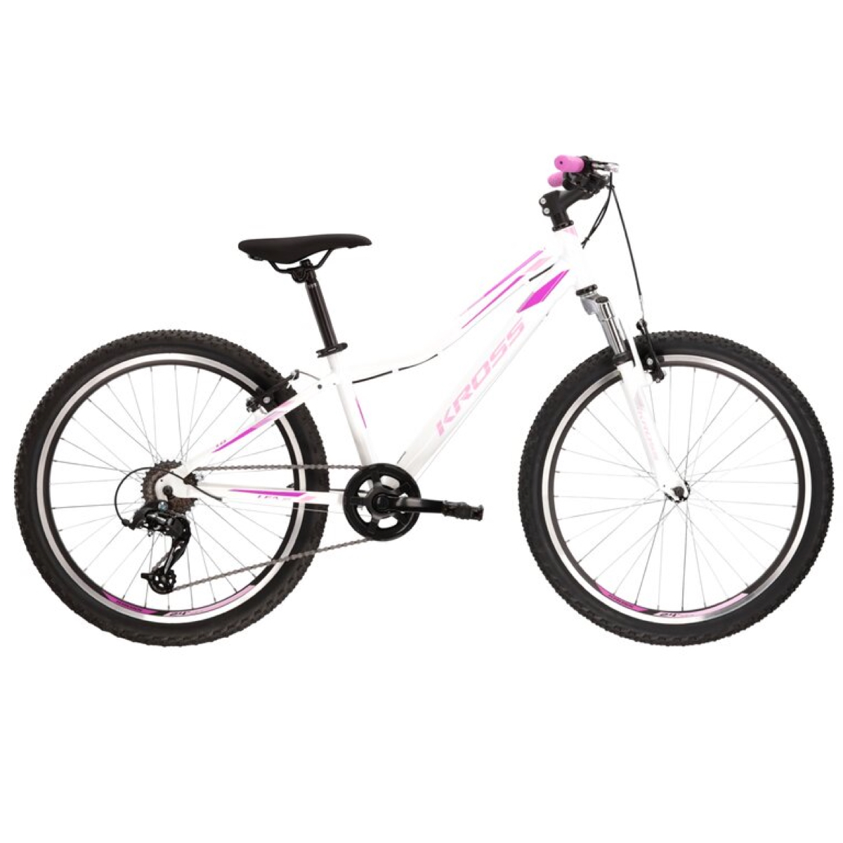 Bicicleta Mtb Infantil Kross Lea Jr 1.0 Sr Pink Blue Purple