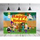 thumbnail image 1 of Telón de fondo POMIP 150 cm x 91 cm Phineas & Ferb (dibujos animados), 1 of 2