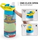 thumbnail image 4 of Henry Hugglemonster Botella de Agua con Tapa Pop Top de Un Toque, Acero Inoxidable, a Prueba de Fugas, para Deportes, Botella Infantil azul 12 oz, 4 of 6