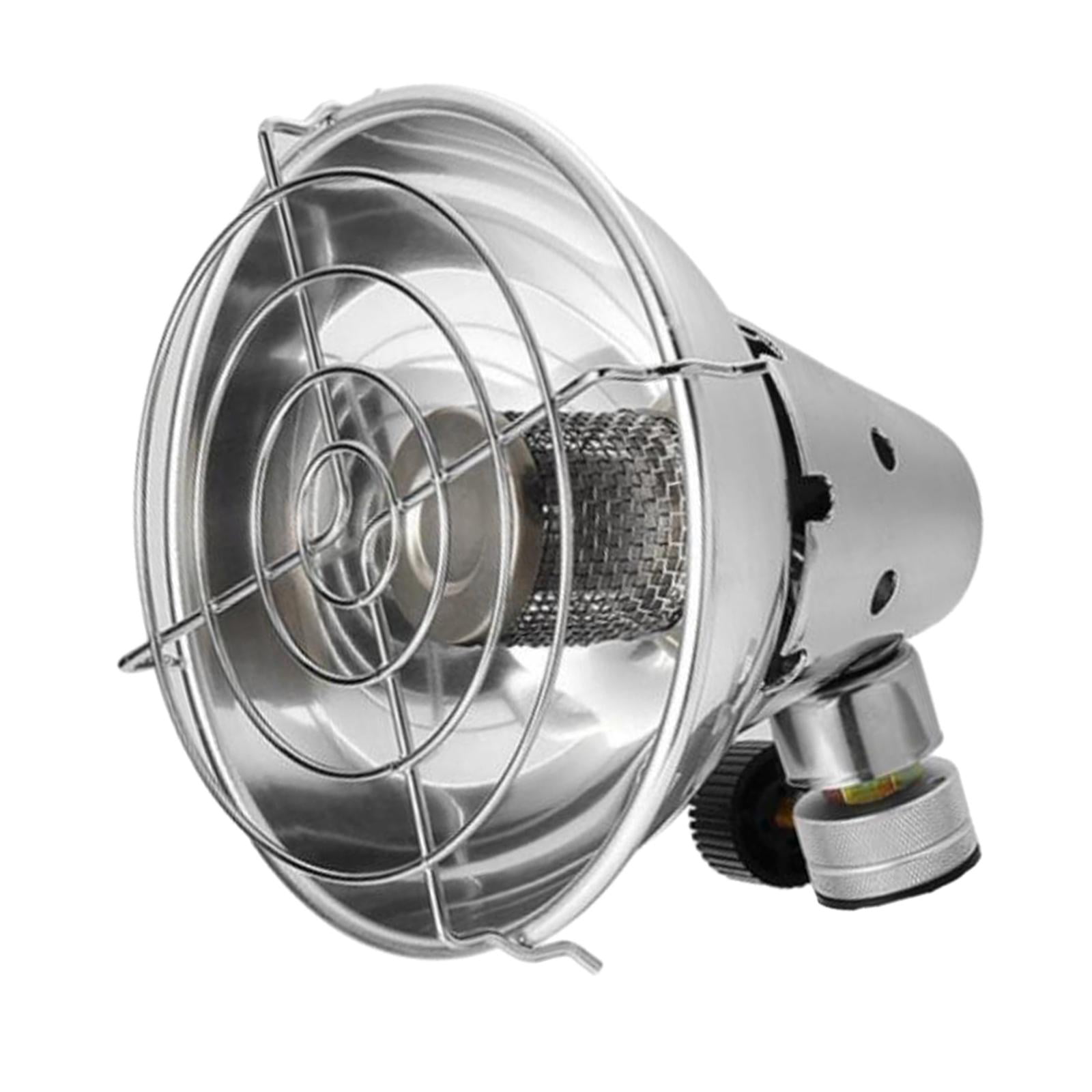 Magideal - Calentador De Gas Para Exteriores De Invierno, Calentador De Quemador Con Calefacción Para Tienda, Acero Inoxidable Liviano, Calentador De Calefacción