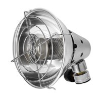 Magideal - Calentador De Gas Para Exteriores De Invierno, Calentador De Quemador Con Calefacción Para Tienda, Acero Inoxidable Liviano, Calentador De Calefacción