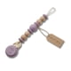 thumbnail image 1 of Sujetachupete De Silicona Y Madera De Haya Color Mauve, 1 of 9