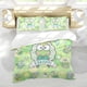 thumbnail image 5 of Keroppi, la Rana Conjunto de sábanas temático, trío de piezas, cómodo y amigable con la piel, diseño único, regalo de decoración para el hogar para familiares, amigos y fans,173cm *218cm, 5 of 6