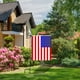 thumbnail image 2 of 1pc Garden Flag Holder Stand, Black Wrought Iron Yard Garden Flag Pole, Holds Flags Up To 12.5" In Width, Coated Flagpole With Tiger Clip And Rubber Stopper For Garden Flags Outdoor Decoration, 2 of 2