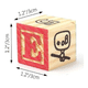 thumbnail image 2 of Cubo de madera Abecedario y números 27 piezas, 2 of 6