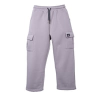 Pillin - Pantalón Buzo Niño Recto Cargo Taupe