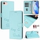 thumbnail image 5 of Funda Cartera para iPhone 17e con Bloqueo RFID, Cierre Magnético y Ranuras Tarjetas Verde, 5 of 5