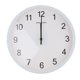 thumbnail image 5 of Reloj De Pared De Metal De Estilo Simple Para La Decoración Del Dormitorio De La Cocina Casera 1 # White_30cm, 5 of 5