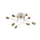 thumbnail image 2 of Lámpara de Sputnik, colgante de techo, dormitorio, de montaje empotrado , Blanco, 9 cabezas, 2 of 5
