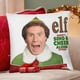 thumbnail image 4 of Elf: El Musical de Buddy Fundas de almohada de terciopelo con tema, regalos de funda de almohada, decoración para el hogar, cojín de lanzar, regalo de cumpleaños para fans y parejas.50*50cm., 4 of 6