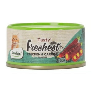 Dentalight - Snack Lata Tasty Freshest Pollo Y Zanahoria 80Gr