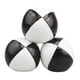 thumbnail image 3 of Pelotas De Malabarismo De Payaso De 3 Piezas, Juguetes Coloridos De Pelota De Lanzamiento Fáciles De Agarrar Para Playa, Negro Y Blanco, 3 of 3