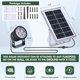 thumbnail image 4 of Luz Solar para Mástil de Bandera Aurolit 7W 7LED 7500mAh, 4 of 7