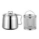 thumbnail image 1 of Olla Freidora De Acero Inoxidable, Recipientes Para Grasa Para Cocinar, Almacenamiento De Aceites, Hornear, 1,5 L, 1 of 6