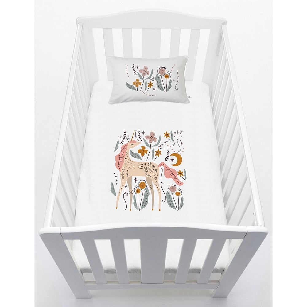 Tuyo Print - Cubreplumón Moisés - Colecho Unicornio