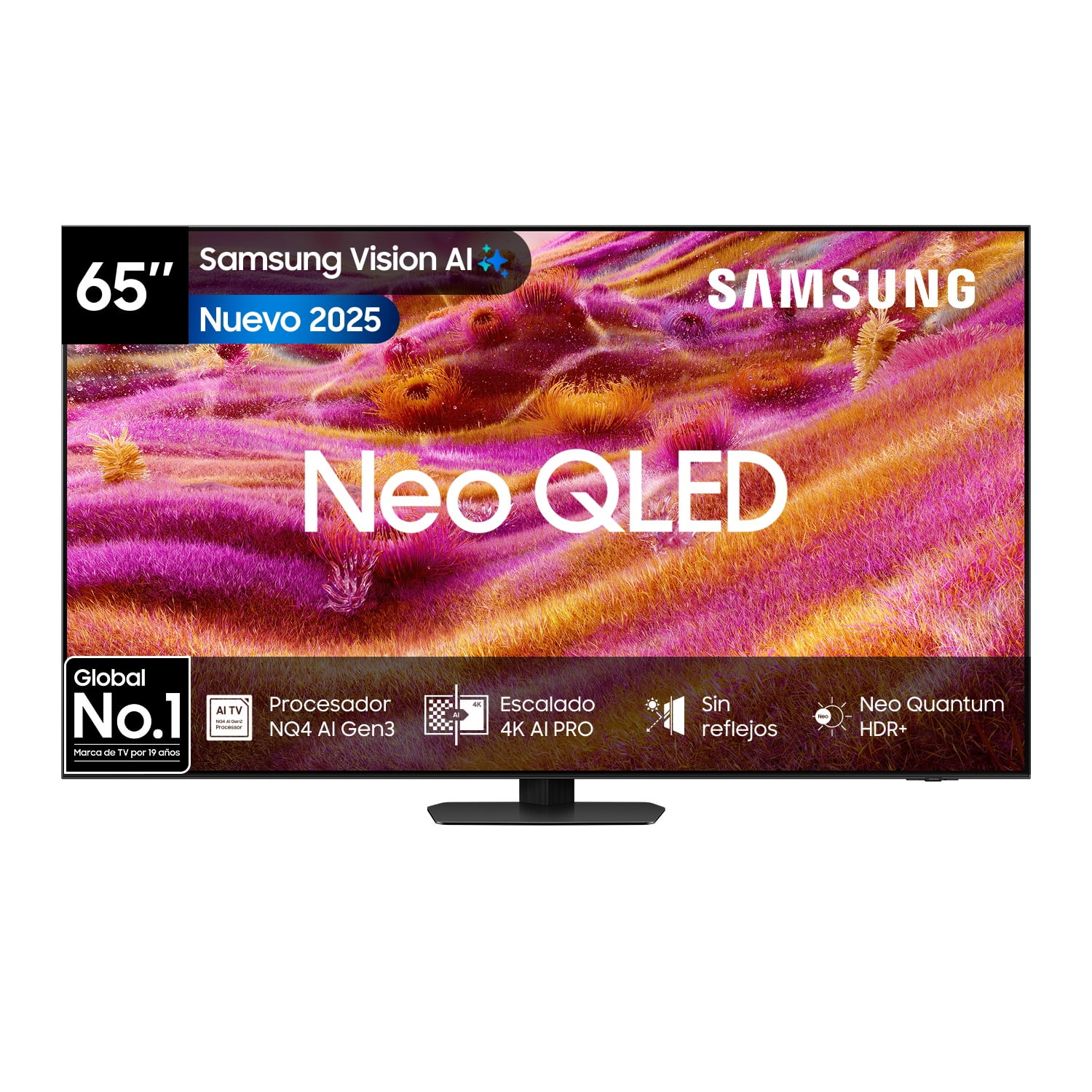 Samsung - 65" Neo Qled 4k Qn90f Vision Ai Smart Tv (2025)