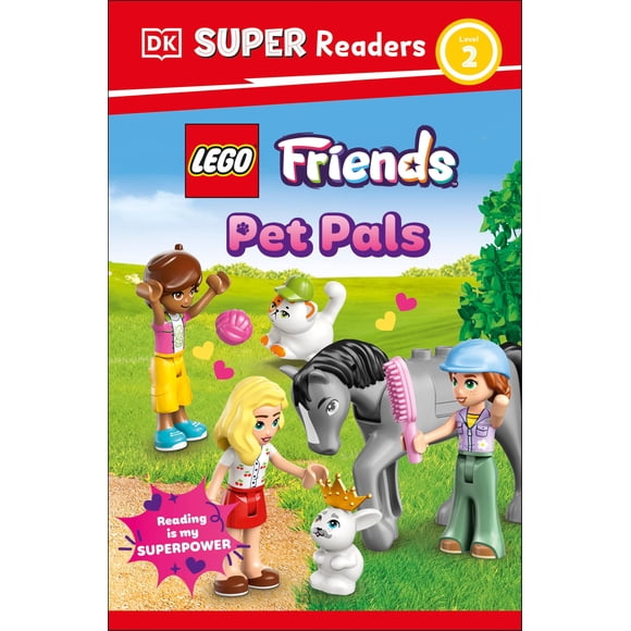 Libro DK Super Readers Nivel 2 LEGO Friends: Amigos de Mascotas