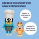 thumbnail image 2 of Set de juego Toy Figure Bluey Let's Play Chef Pavlova, paquete de 4, 2 of 3