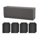 thumbnail image 3 of Caja De Almacenamiento Para Baraja De Cartas Coleccionables, Tarjeta Coleccionable De Béisbol TCG, Color Gris, 3 of 3