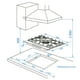 thumbnail image 5 of Encimera a Gas Inox 5Q, 5 of 7