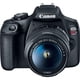 thumbnail image 2 of Cámara DSLR Canon EOS Rebel T7 con lentes 18-55 mm y 75-300 mm Full HD WiFi, 2 of 3