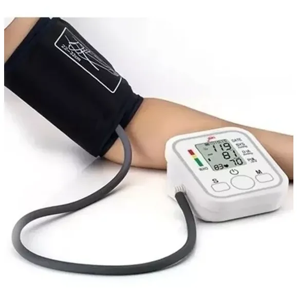 Medidor de Presión Sanguinea Digital Recargable USB C BRAZO Toma Presión Arterial Tensiometro Electrónico